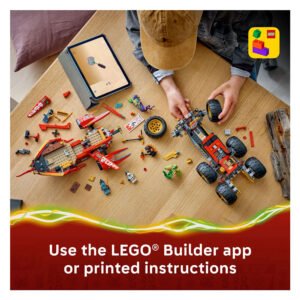 LEGO NINJAGO Land Bounty bouwen met Builder app