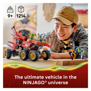Kind speelt met LEGO NINJAGO Land Bounty 71869