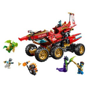 LEGO NINJAGO Land Bounty voertuig met minifiguren