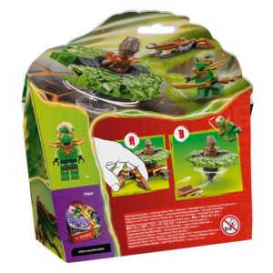 Achterzijde verpakking LEGO NINJAGO Lloyd vs. Elementaire Monsterspinner 71850