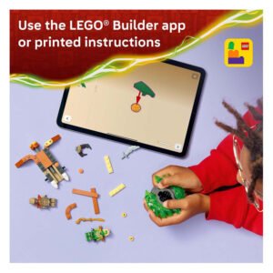 LEGO Builder app voor NINJAGO Lloyd vs. Elementaire Monsterspinner