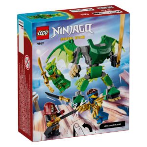 LEGO NINJAGO 71862 Lloyds Drakenmecha verpakking achterzijde