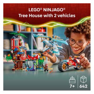LEGO NINJAGO Ninjavoertuigen Boomhut 71857 met voertuigen en boomhut