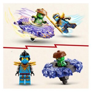 LEGO NINJAGO Nya strijdt tegen Elementair Monster met spinner