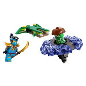 LEGO NINJAGO Nya minifiguur met Elementaire Monsterspinner en lanceerder