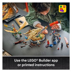 LEGO NINJAGO 71871 bouwen met de LEGO Builder app