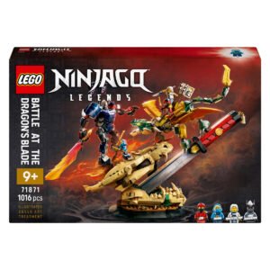 Vooraanzicht doos LEGO NINJAGO 71871 Strijd bij het Drakenzwaard