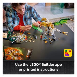 LEGO NINJAGO Ultra Drakenstrijd bouwen met LEGO Builder app