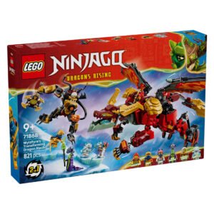 LEGO NINJAGO 71868 Wyldfyre's Transformerende Drakenmecha verpakking voorkant