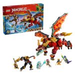 LEGO NINJAGO 71868 Wyldfyre's Transformerende Drakenmecha met doos en minifiguren