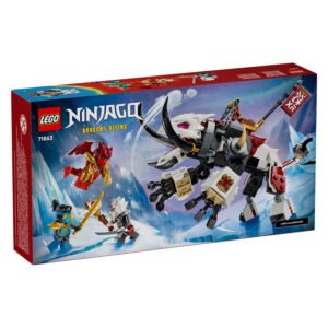 LEGO NINJAGO 71863 Zilvar en Grimtak verpakking achterzijde
