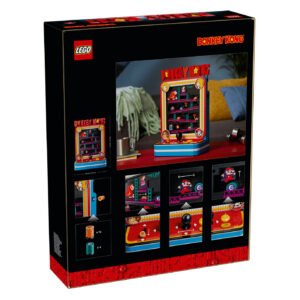 Achterkant verpakking LEGO Donkey Kong Arcade 72051