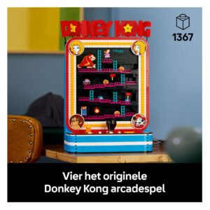 LEGO Super Mario Donkey Kong Arcade 72051 met klassiek arcadespel