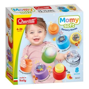 Quercetti Momy Soft Sensory Blocks 8dlg.