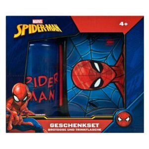 Marvel Spider-Man geschenkset met brooddoos en drinkfles