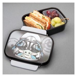 Star Wars lunchbox met sandwich en druiven