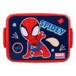 Vooraanzicht Marvel Spider-Man lunchbox voor kinderen Spidey Broodtrommel Lovely Lunch