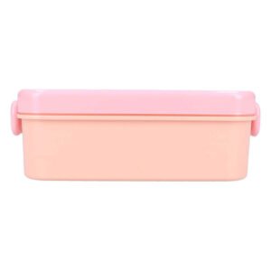 Roze unicorn lunchbox vanaf de zijkant