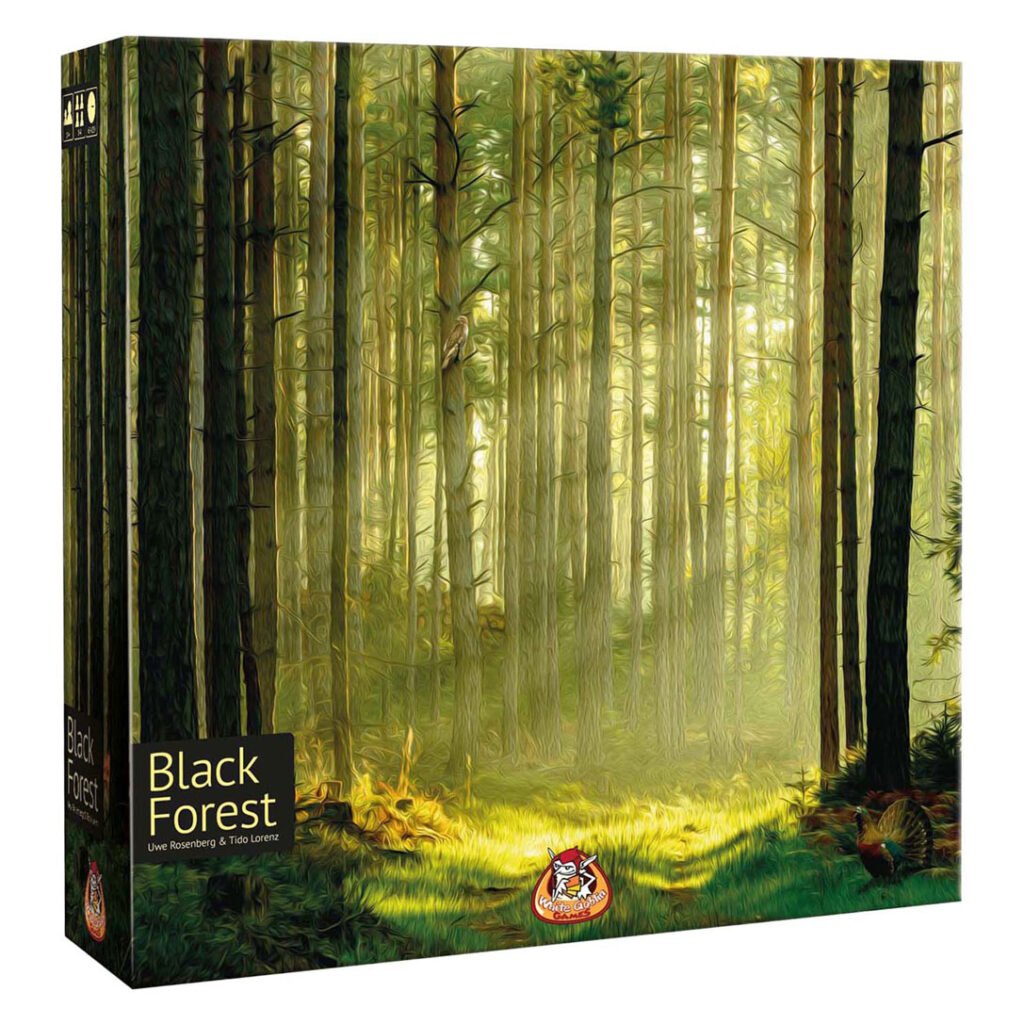 Black Forest bordspel in originele speldoos met bosillustratie Black Forest - Bordspel